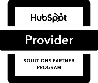 hubspot solution provider badge dusver marketing agency